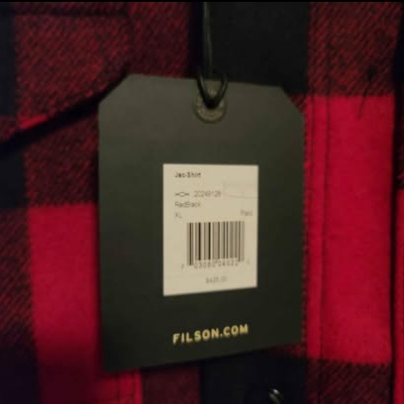 Filson 26oz Buffalo Plaid Jac-Shirt - Picture 3 of 4